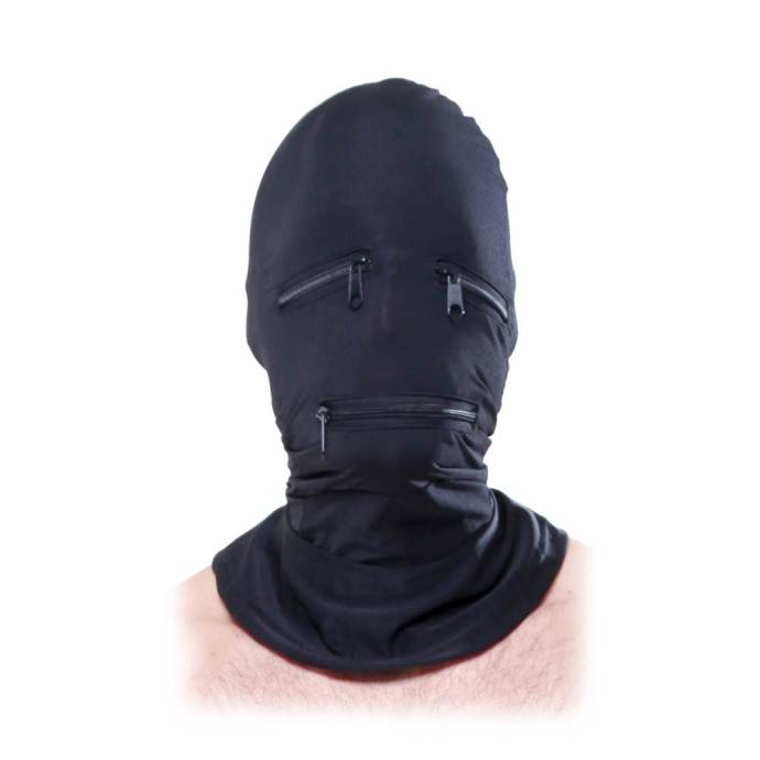 Fetish Fantasy Series Zipper Face Hood