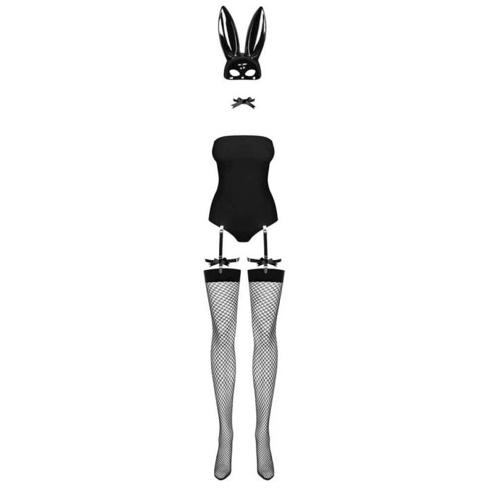 Bunny costume L/XL black