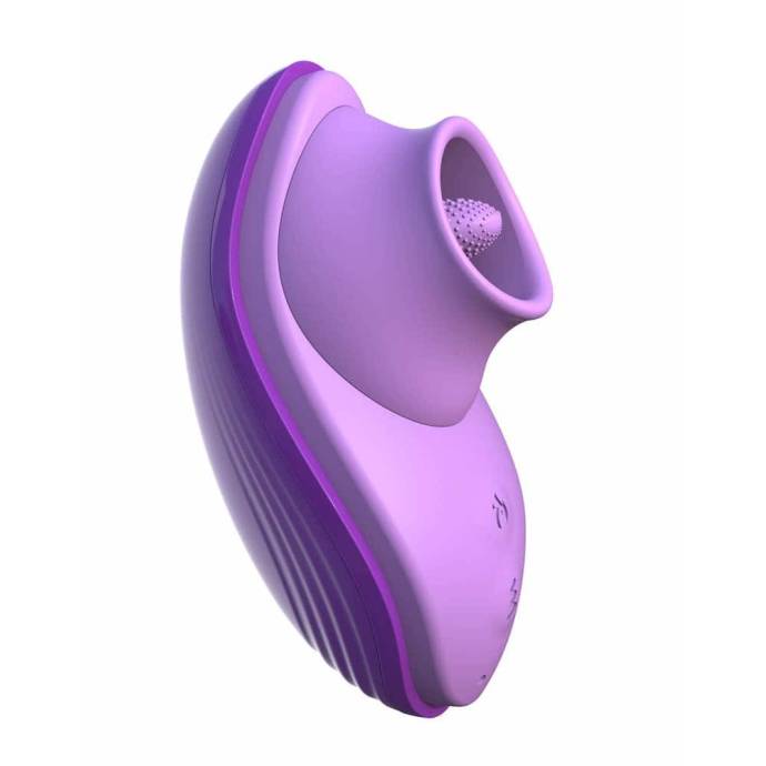 Fantasy For Her Her Silicone Fun Tongue - Purple