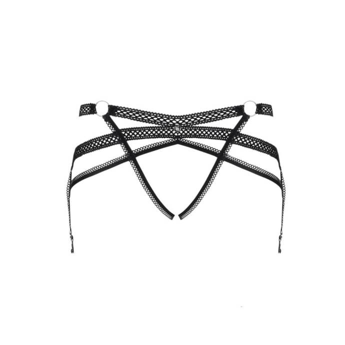 Darkie garter belt black  S/M