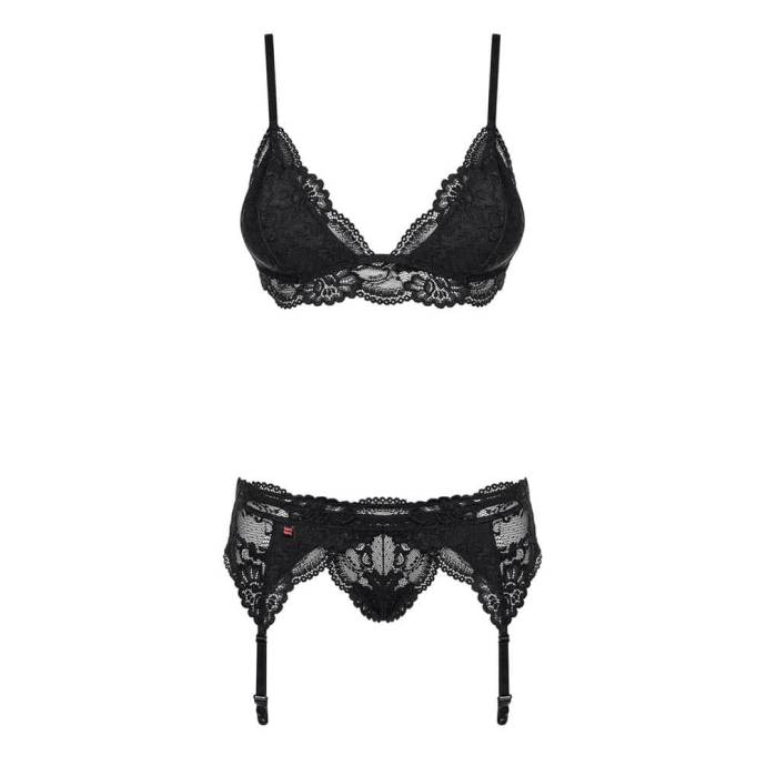 810-SEG-1 3 pcs set black  S/M