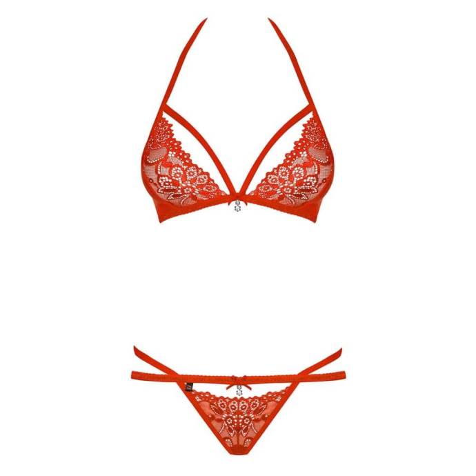 838-SET-3 set 2-pcs red  S/M
