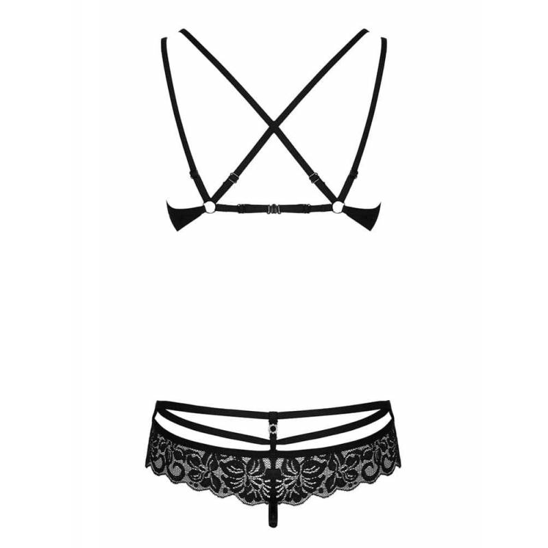 860-SET-1 2 pcs set black  S/M