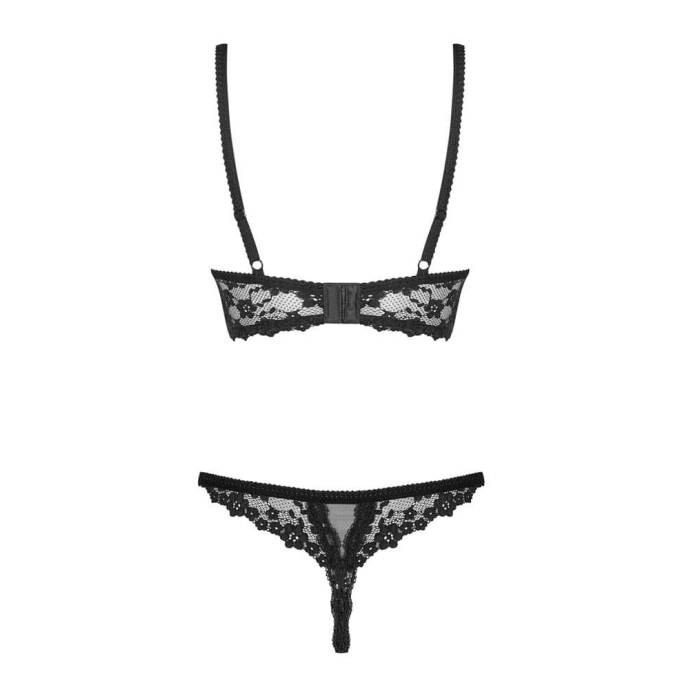 Letica 2 pcs cupless set black L/XL