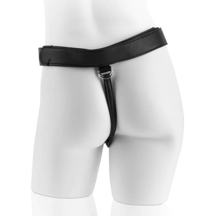 KC STRAP-ON HARNESS W/6" COCK FLESH