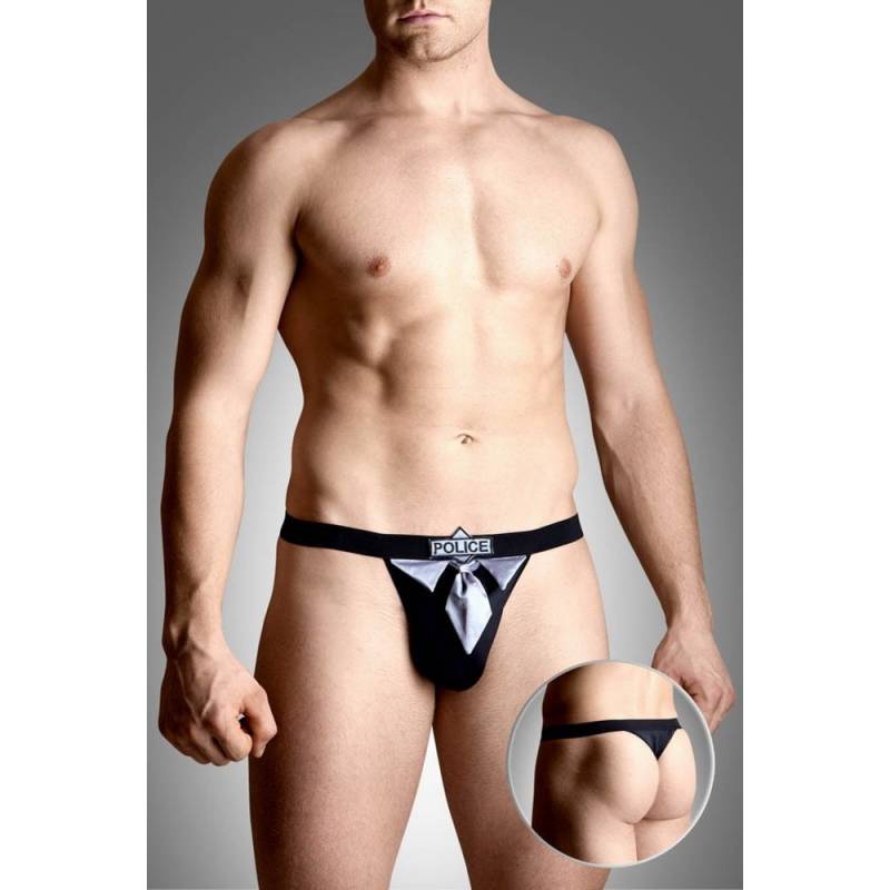 Mens thongs 4490 - black SL