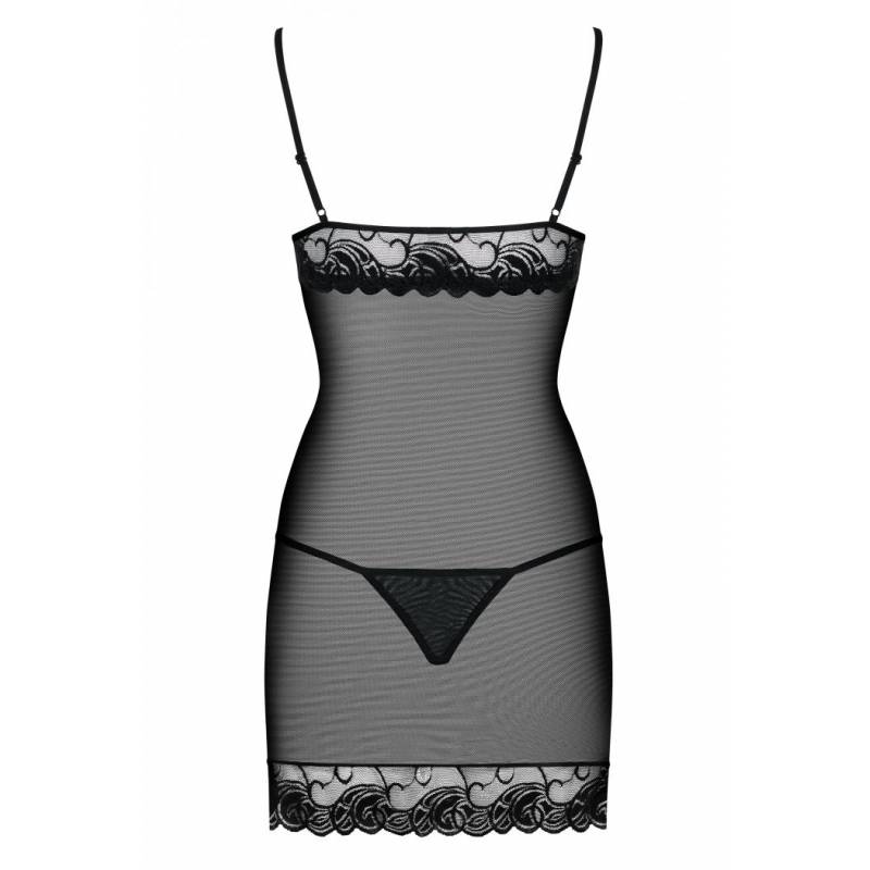 BABYDOLL E PERIZOMA HOT WONDERIA NERO S/M