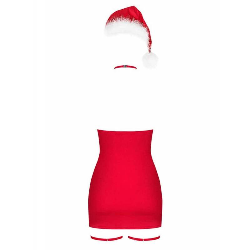 BABYDOLL NATALIZIO KISSMAS ROSSO S/M