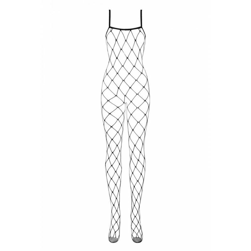 N102 TUTA A RETE TRASGRESSIVA NERA S/M/L