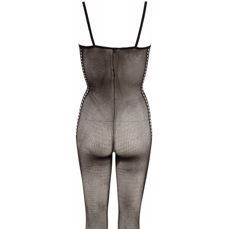 TUTA A RETE SEXY FELIDA NERA L/XL