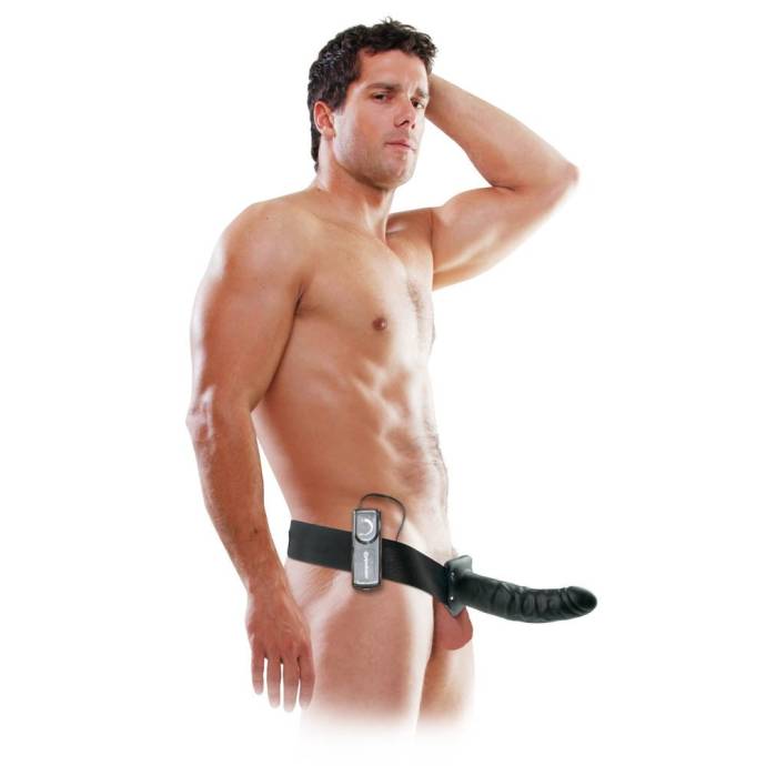 FF VIBR HOLLOW STRAP ON BLACK