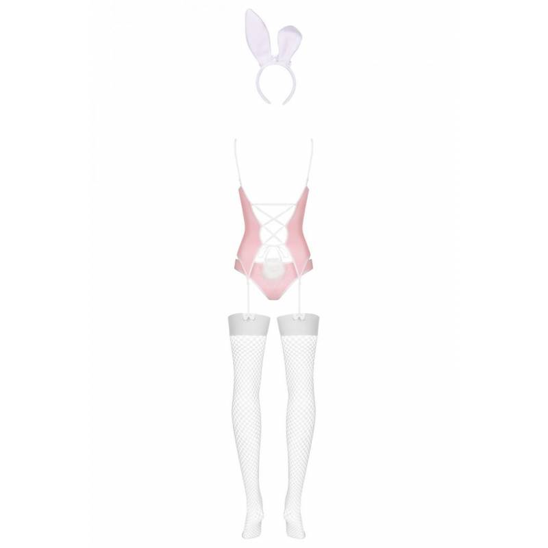 COSTUME CONIGLIETTA SEXY ROSA S/M