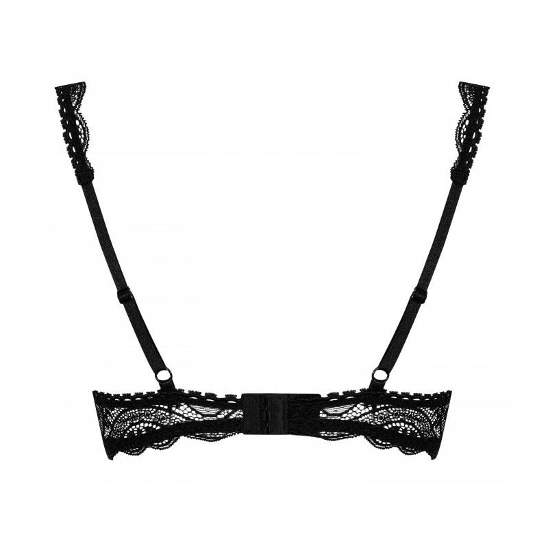 REGGISENO MEZZA COPPA ADRIANA SEXY NERO L/XL