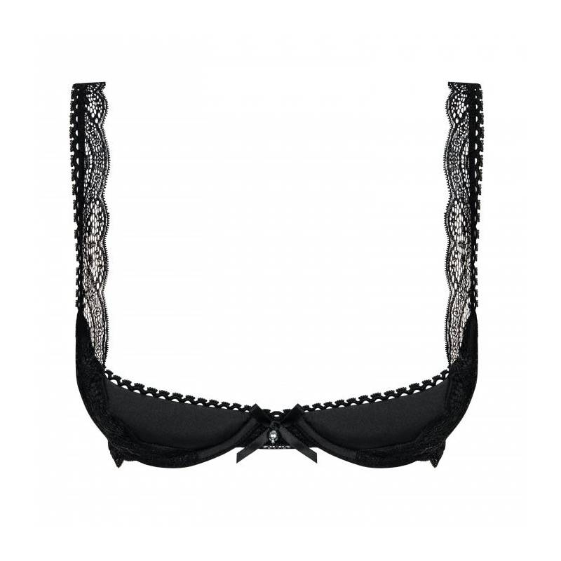 REGGISENO MEZZA COPPA ADRIANA SEXY NERO L/XL