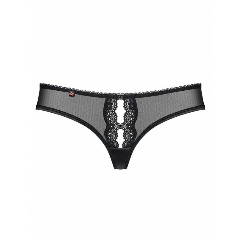 868-PAN-1 SLIP SENSUALE NERO L/XL
