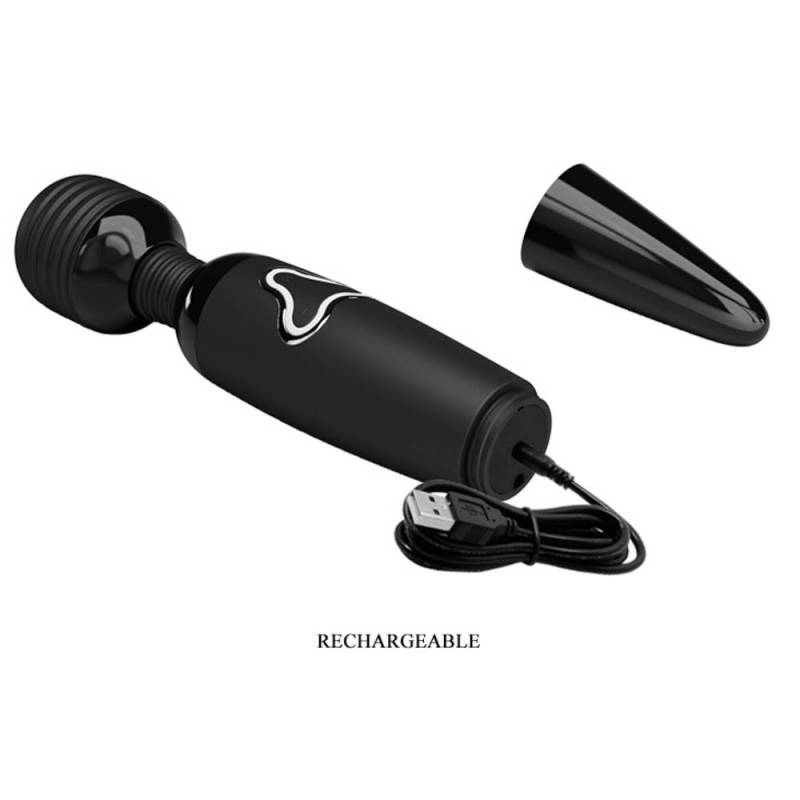7 functions of vibration, multi speed control, USB Rechargeable,LED lights