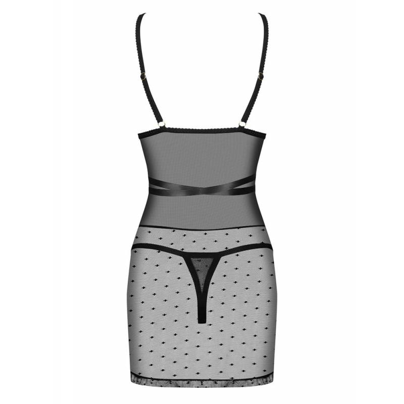 Bowessa chemise & thong  S/M