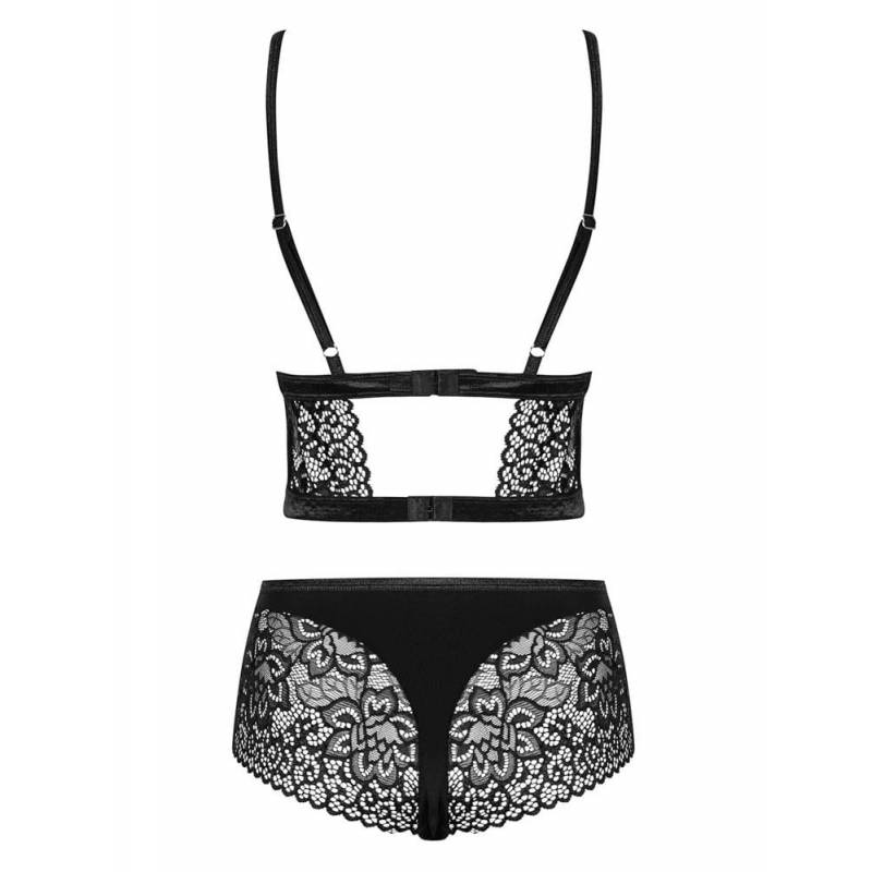 Cecilla top & shorties black  S/M
