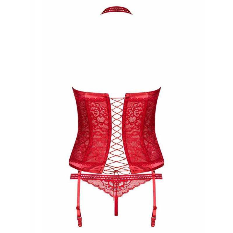 Flameria corset & thong L/XL