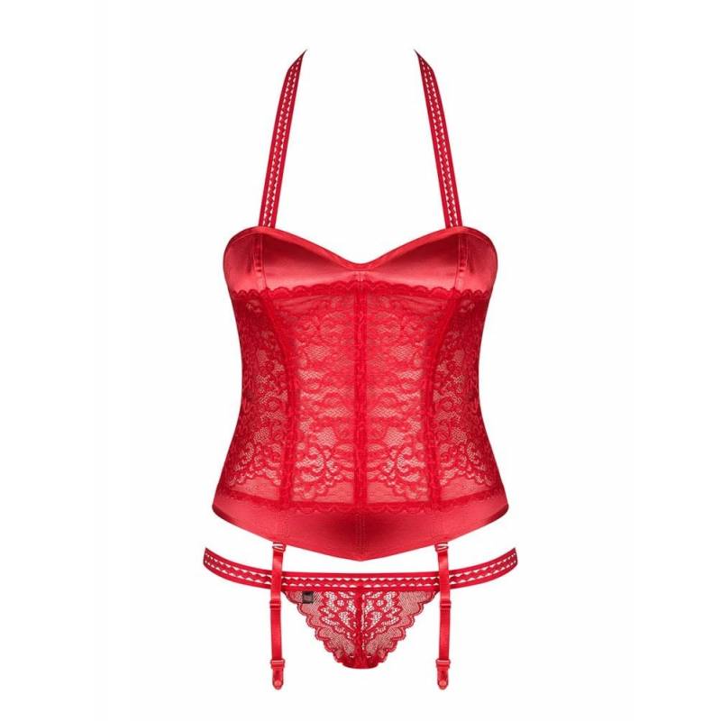 Flameria corset & thong L/XL
