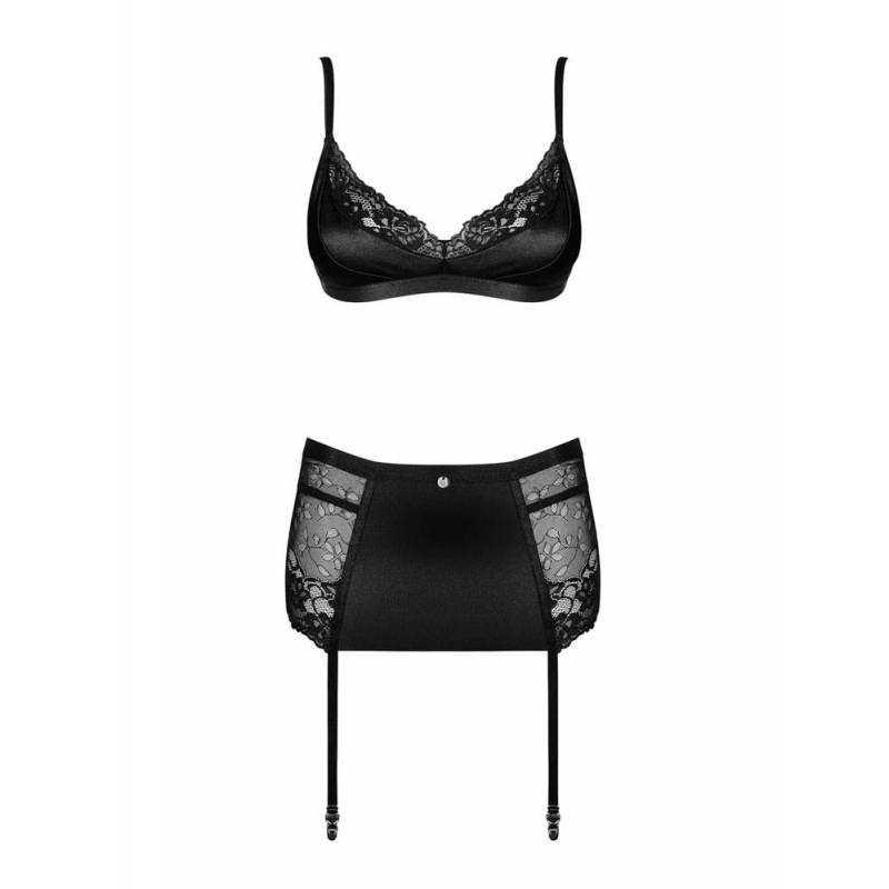 Blanita 3-pcs set black L/XL
