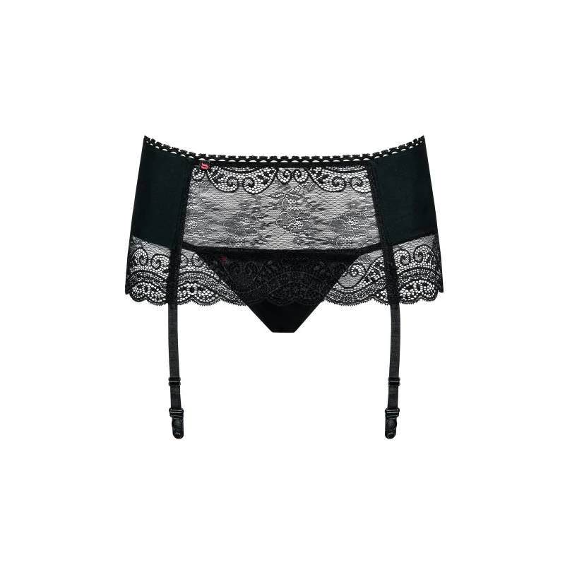 GIARRETTIERA REGGICALZE E PERIZOMA MIAMOR L/XL