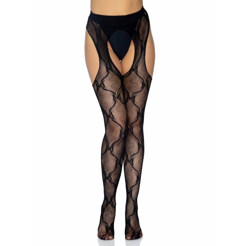 COLLANT APERTO IN PIZZO NERO S-L