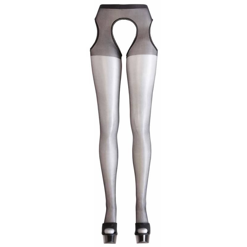 COLLANT VELATI APERTI NERI S-M