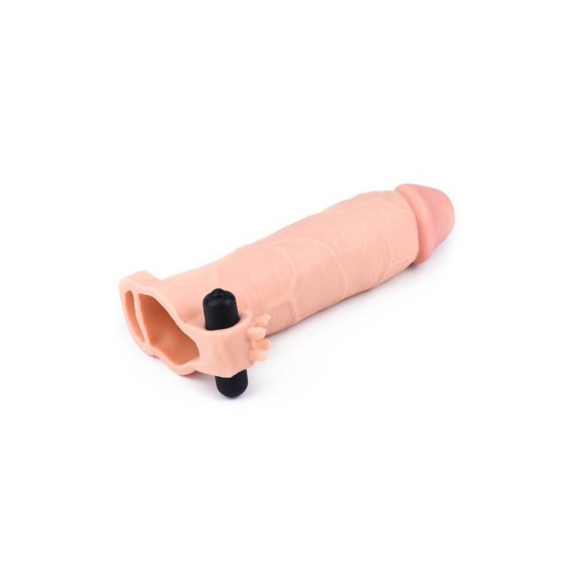 MEGA GUAINA VIBRANTE PER PENE PENIS SLEEVE 6