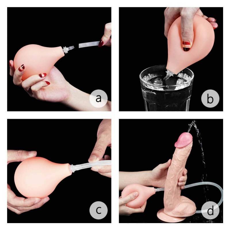 11'' SQUIRT EXTREME ENORME DILDO EIACULANTE LOVETOY