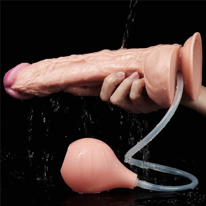 11'' SQUIRT EXTREME ENORME DILDO EIACULANTE LOVETOY