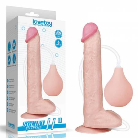 11'' SQUIRT EXTREME ENORME DILDO EIACULANTE LOVETOY