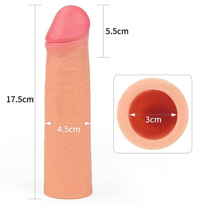 PROLUNGA FALLICA IN PURO SILICONE REALISTICA