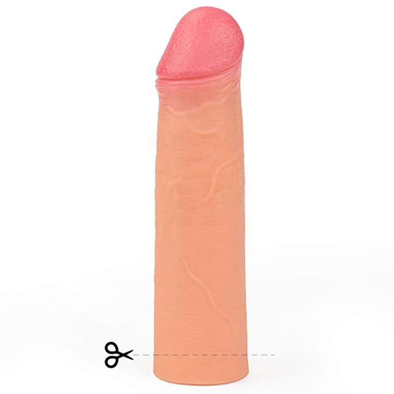 PROLUNGA FALLICA IN PURO SILICONE REALISTICA