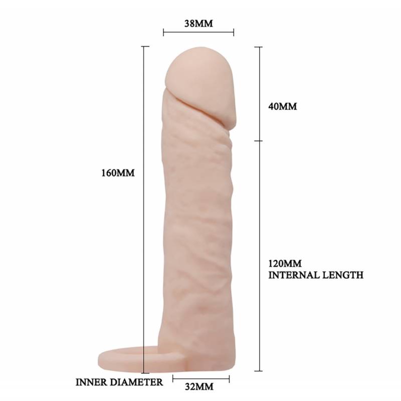 PROLUNGA FALLICA REALISTICA PENIS SLEEVE