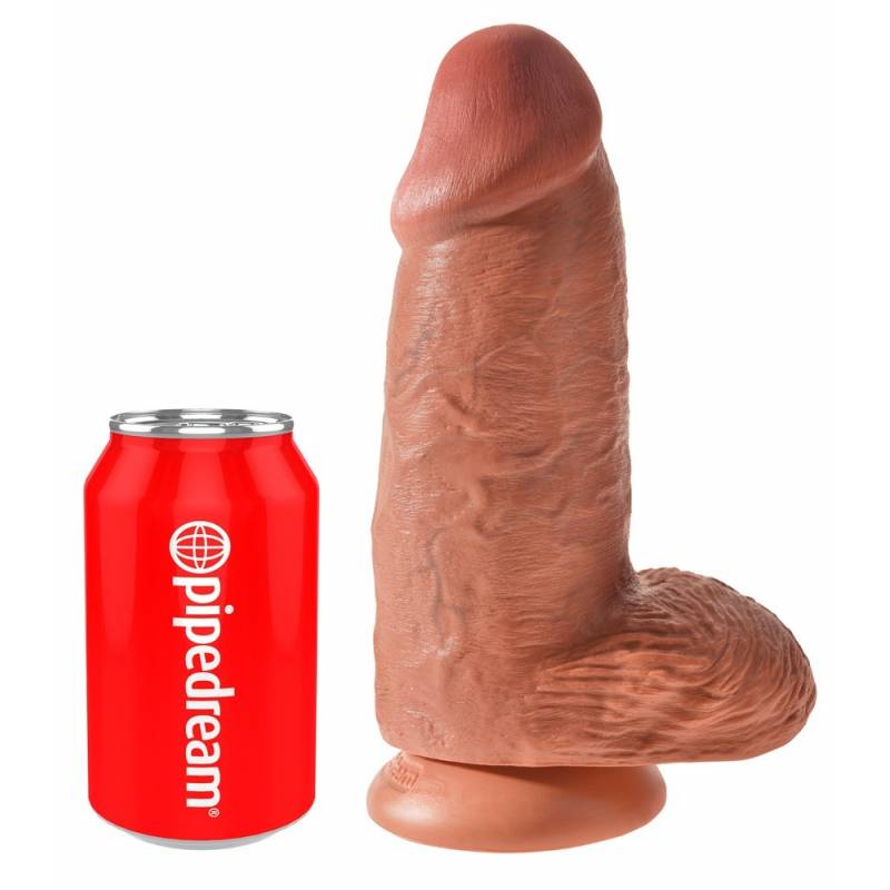 KING COCK CHUBBY MEGA DILDO MULATTO