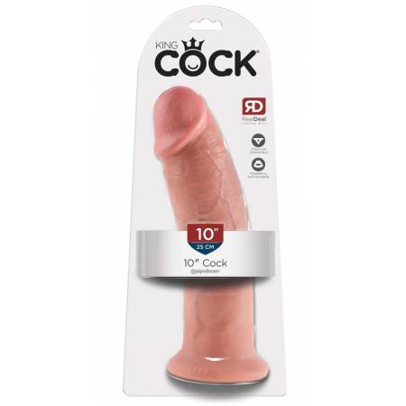 10" KING COCK MEGA DILDO LUNGO ROSA