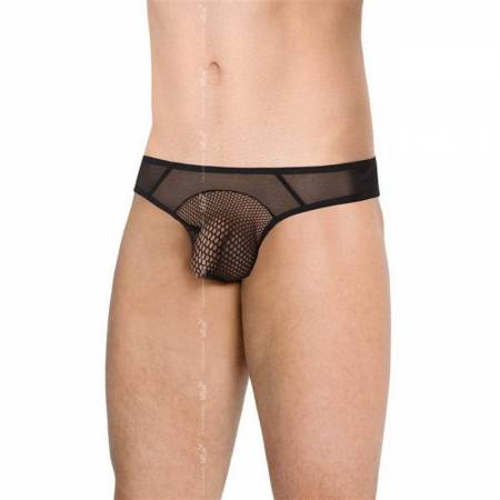 4525 PERIZOMA SLIP UOMO CON RETE SEXY XL