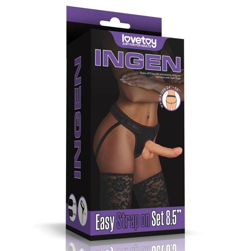 EASY STRAPON SET - DILDO REALISTICO CON IMBRACATURA