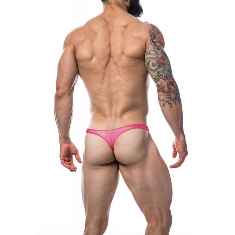 C4M Pouch Enhancing Thong-Fuchsia-XL
