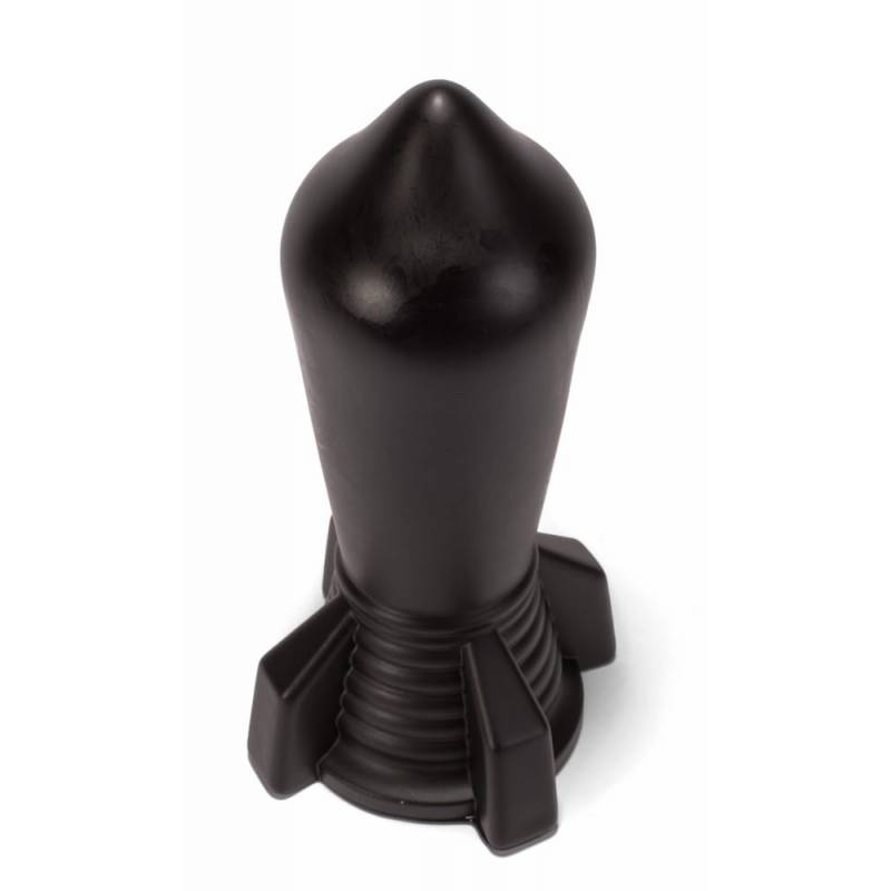 X-MEN 9.6 Huge Butt Plug Black 2"