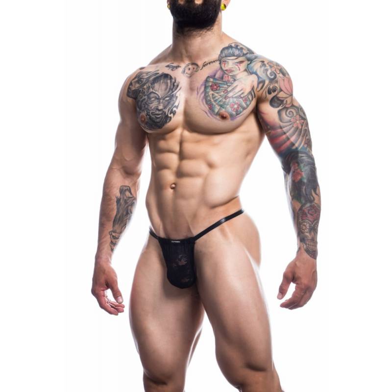 L4CE by C4M-G-string-Black-L/XL