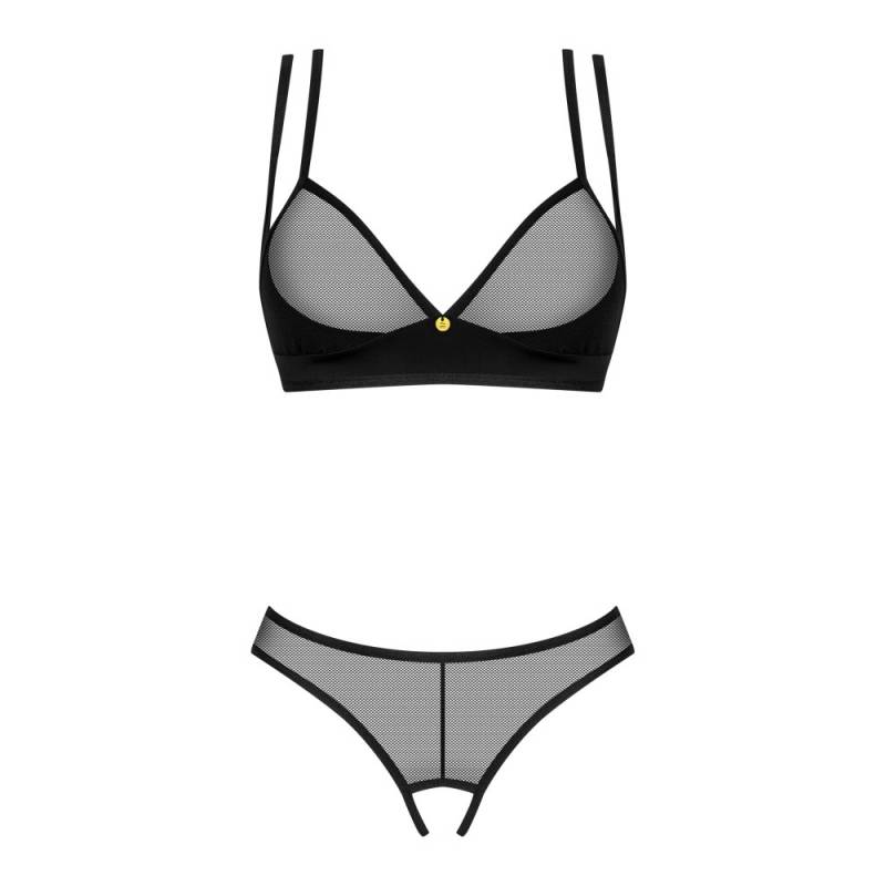 Nesari 2-pcs crotchless set  M/L