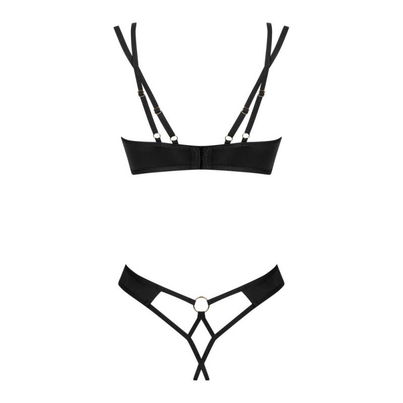 Nesari 2-pcs crotchless set  M/L