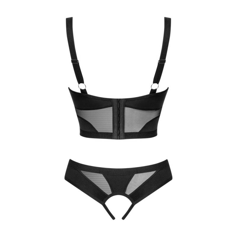 Chic Amoria 2-pcs crotchless set XL/2XL