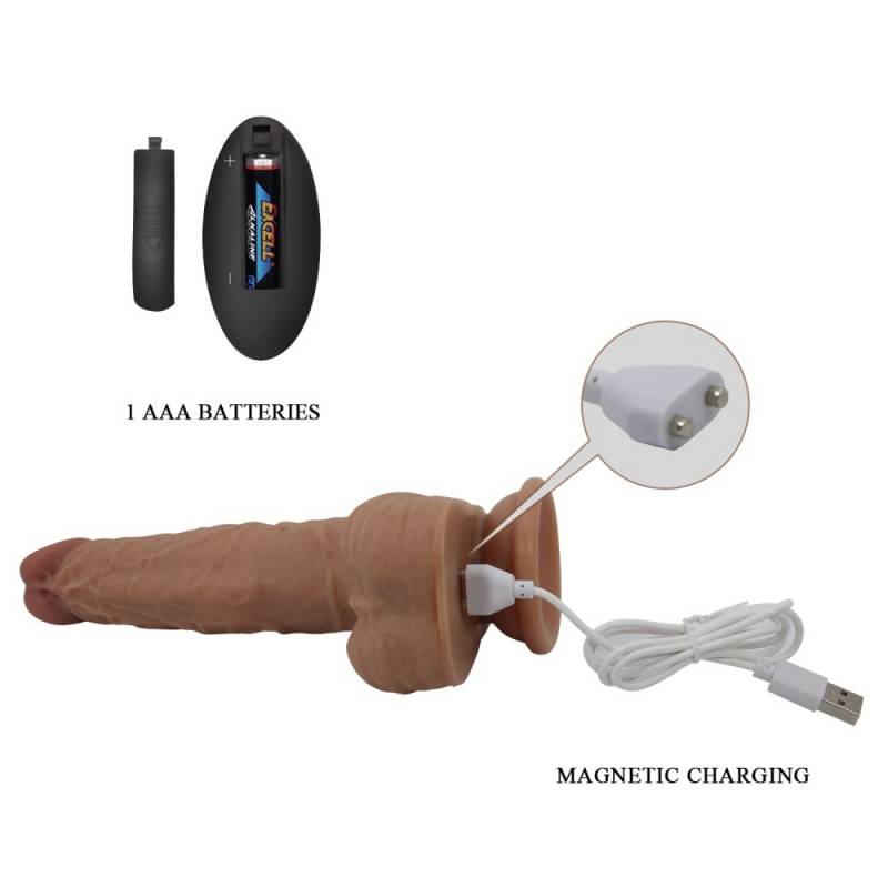 Pretty Love Jonathan 8,3 Vibrating Dildo"