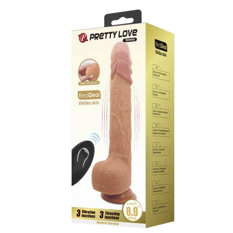 Pretty Love Tommy 8,9 Vibrating Dildo"