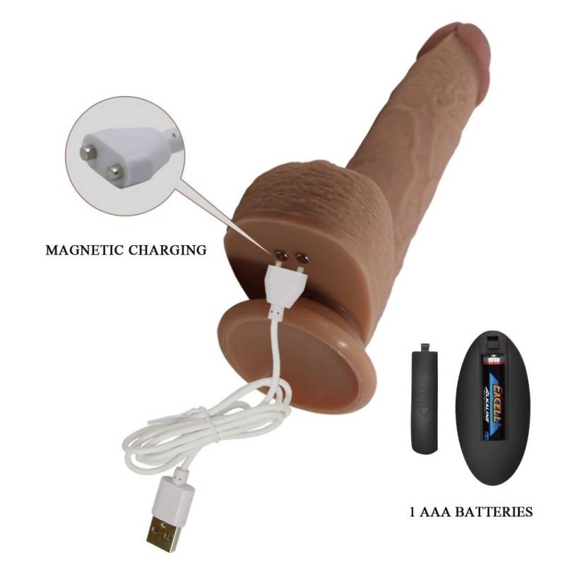 Pretty Love Tommy 8,9 Vibrating Dildo"