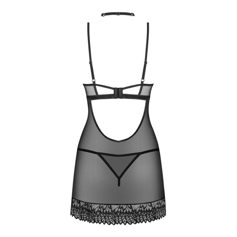 Donarella chemise & thong M/L
