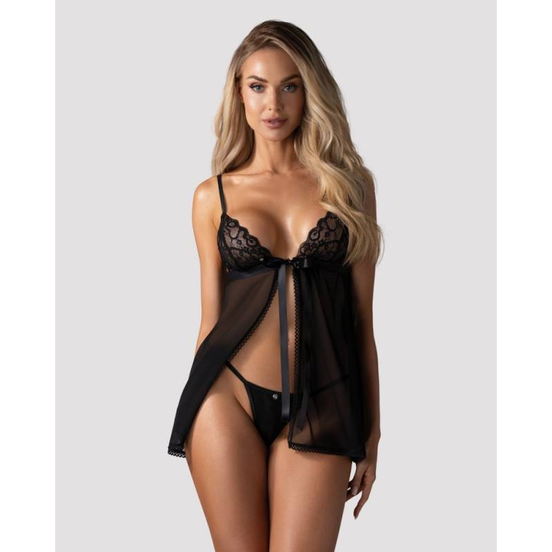 Blomentis babydoll & thong  M/L